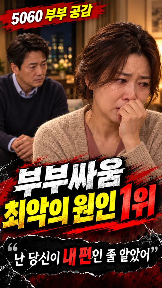 부부싸움 최악의 원인 드라마 포스터